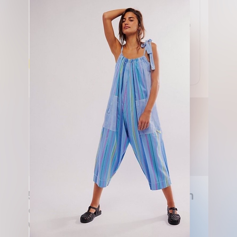 NWOT Free People Dream In Color Jumpsuit